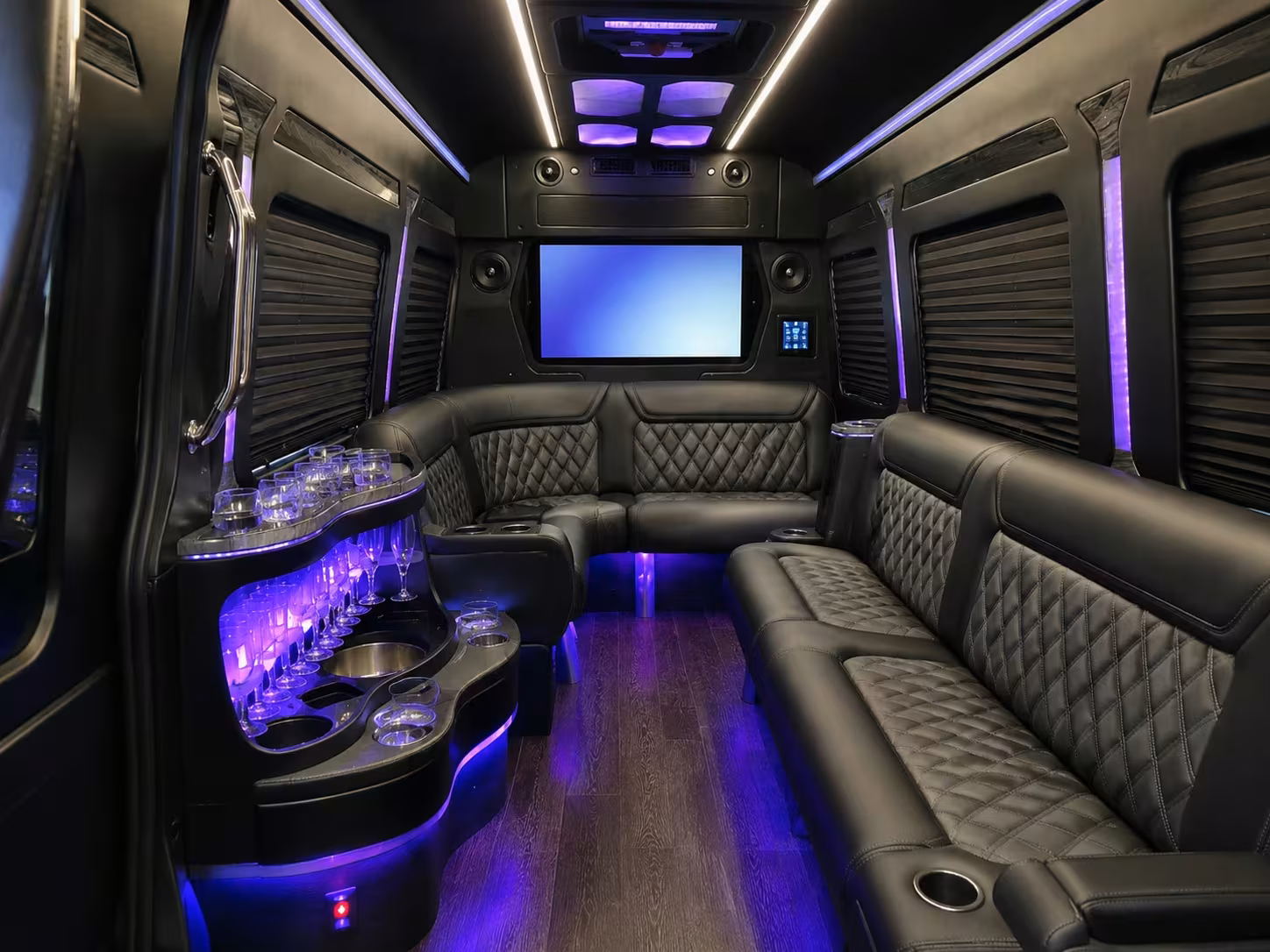 concert and event shuttle buses from conroe