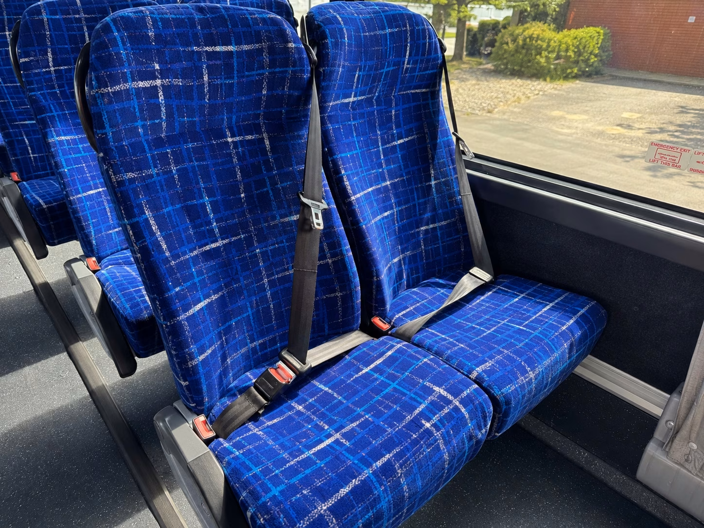 conroe charter bus interior