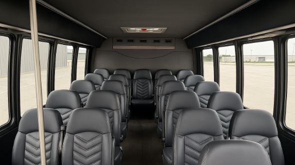 18 passenger minibus interior conroe