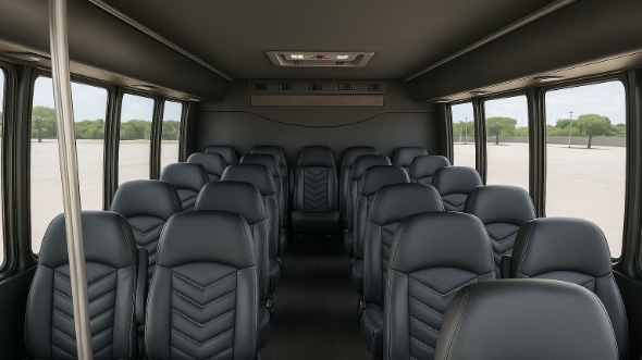 35 passenger minibus interior conroe