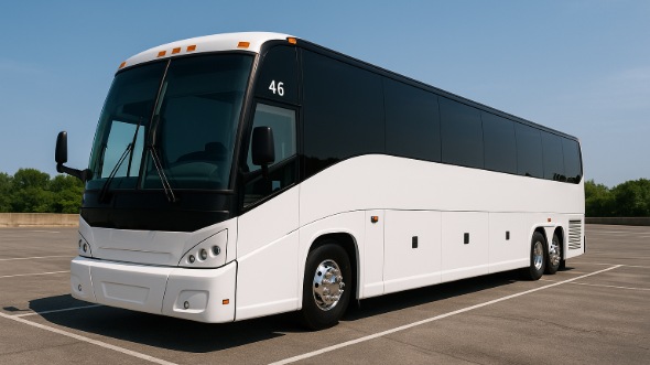 56 passenger charter bus conroe