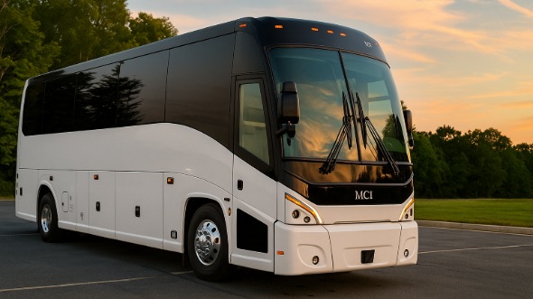 conroe corporate bus rental