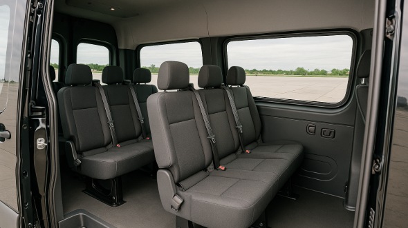 conroe sprinter van with driver rental